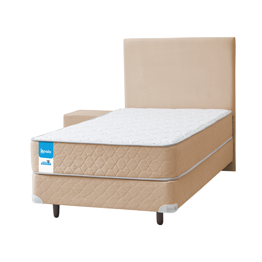 Sommier Koala Juvenil Beige Juego completo 100x190 cm