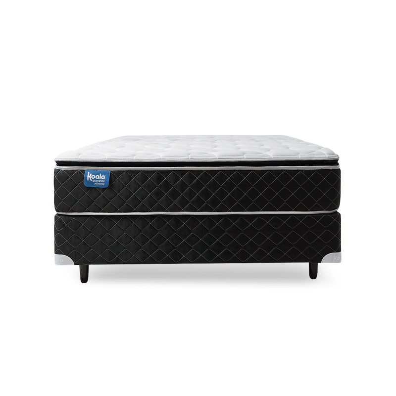 Sommier Koala Superior PillowTop Negro 140x190 cm