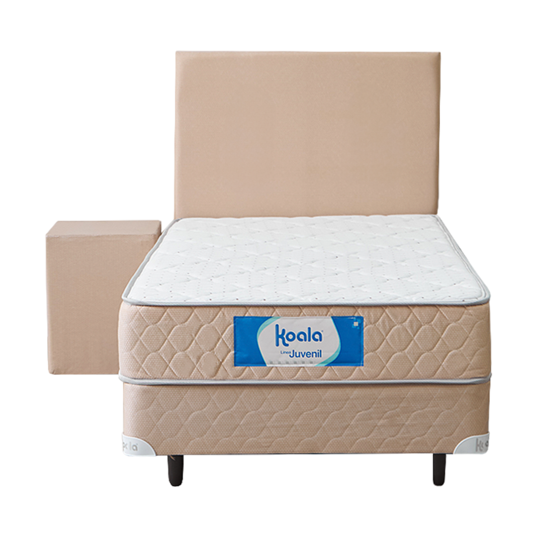 Sommier Koala Juvenil Beige Juego completo 100x190 cm