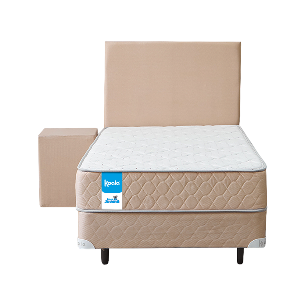 Sommier Koala Juvenil Beige Juego completo 100x190 cm