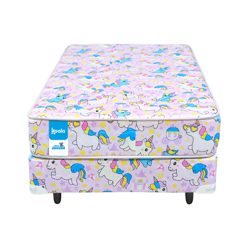 Sommier Koala Infantil Unicornio 100x190 cm